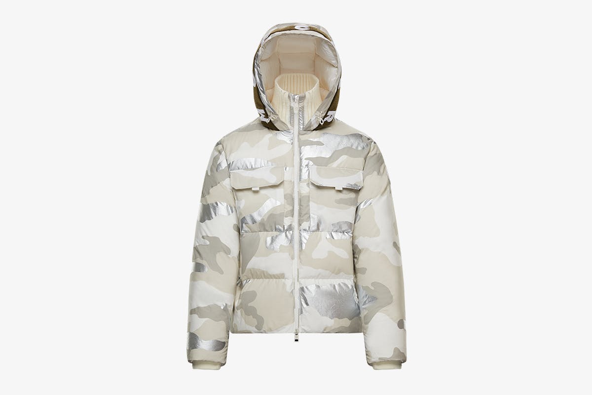 lilt Moncler White Camo Jacket prova